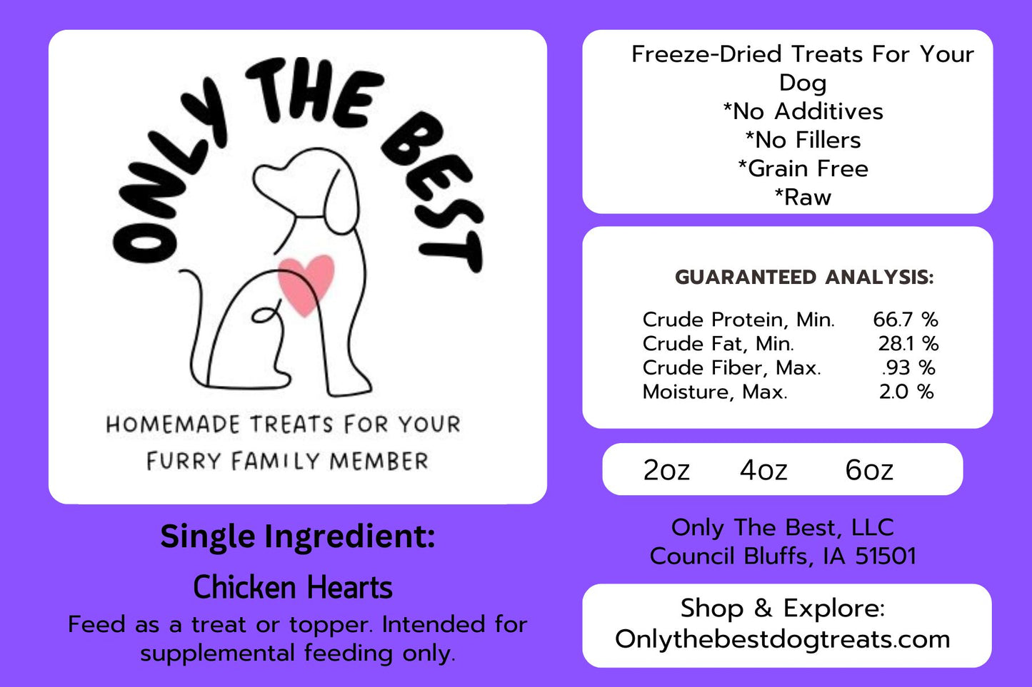 Chicken Heart Treats