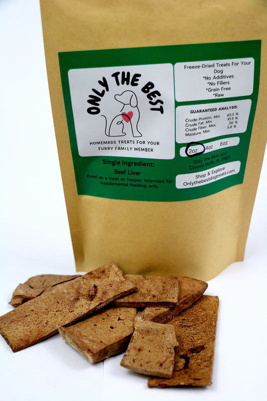 Beef Liver Bars with Pumpkin