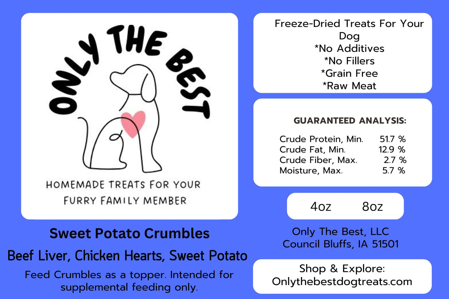 Sweet Potato Crumbles