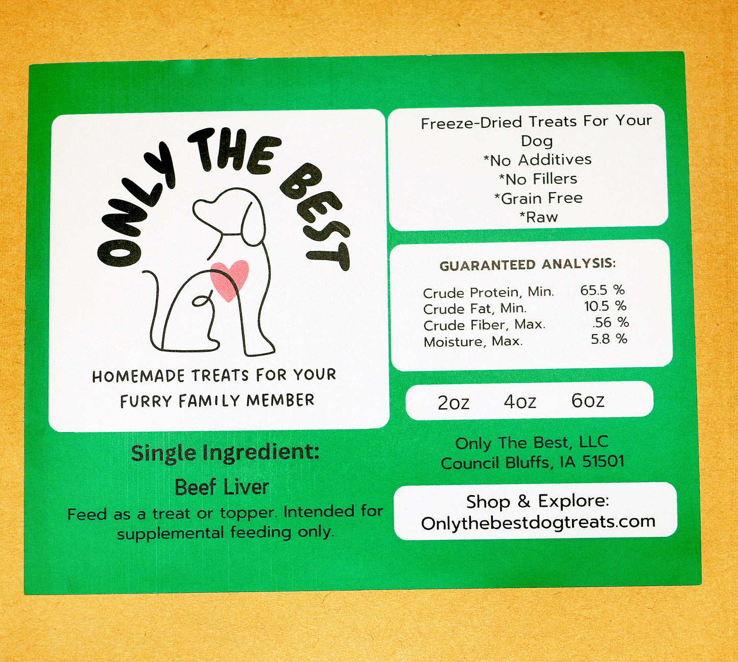 Beef Liver Dog Treats