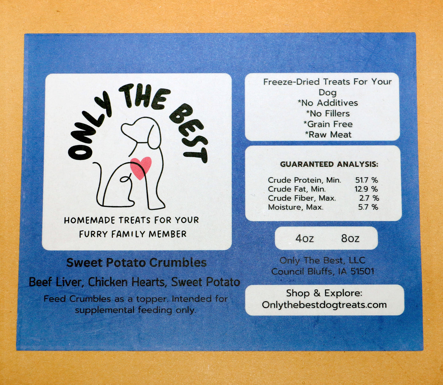 Sweet Potato Crumbles