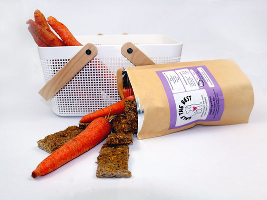 Beef Liver Bars with Carrots